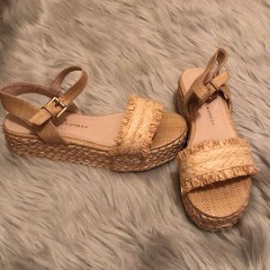 BARELY WORN CHINESE LAUNDRY WEDGES